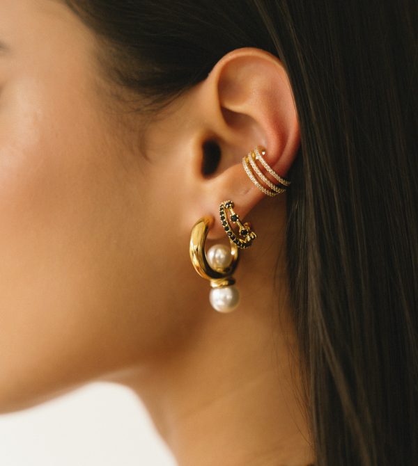 Oneiranthi Gold Ear Cuffs