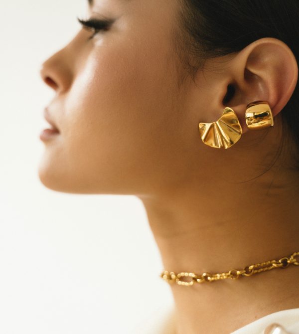 Carina Gold Ear Cuffs